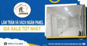 Bảng giá trần và vách ngăn Panel tại Long Khánh -【SALE – 20%】