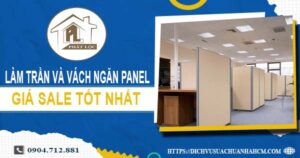 Bảng giá trần và vách ngăn Panel tại Long Thành -【SALE – 20%】