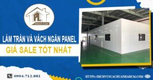 Bảng giá trần và vách ngăn Panel tại Nha Trang -【SALE – 20%】