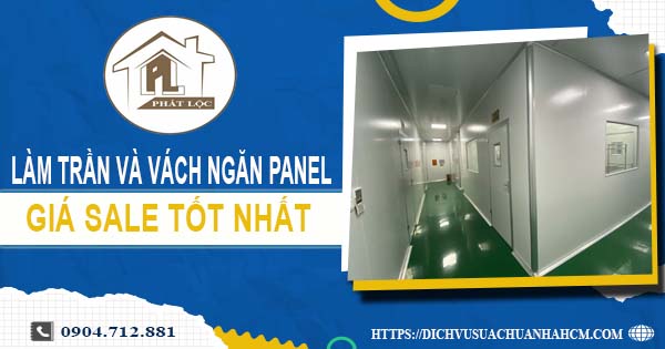 Bảng giá trần và vách ngăn Panel tại Tân Uyên -【SALE – 20%】