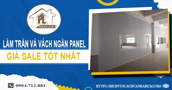 Bảng giá trần và vách ngăn Panel tại Vũng Tàu -【SALE – 20%】